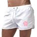 Men's Quick-Dry Swim Shorts With Pockets - Lightweight Beach Running Surfing Board Shorts For Summer - Polyester Stretchy Casual Shorts_voghion.com