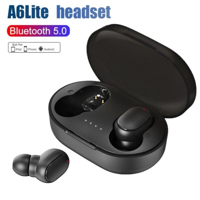 Fone Bluetooth vezeték nélküli TWS fülhallgató zajszűrős fejhallgató mikrofonnal, kihangosító fejhallgató Xiaomi Redmi készülékhez_voghion.com