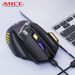 Mouse da gioco silenzioso wireless 2.4G con luce respiratoria RGB, ricaricabile, programmabile a 7 tasti, design ergonomico per laptop/PC (GW-X7)_voghion.com
