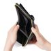 Retro Men's Short Wallet Horizontal Zipper Multifunctional Card Holder Tri-Fold Buckle Coin Purse_voghion.com