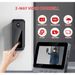 4,3-inch scherm draadloze camera nachtzicht realtime communicatie waterdichte intercom visuele deurbel_voghion.com