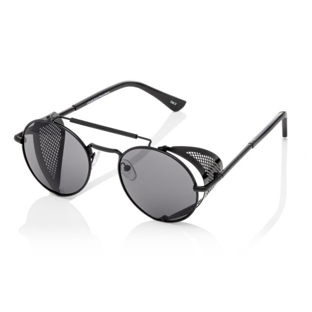 Deep Blinder Steampunk Glasses Cyber Round Retro Goggles Vintage Sunclasses UK_voghion.com