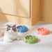 Donut-Futternapf für Haustiere, der langsam frisst, Anti-Erstickungsgefahr, rutschfest, für Hunde und Katzen, Großhandel_voghion.com