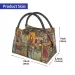 Customized Tarot Card Retro Patch Work Lunch Bag For Womens Cooler Insulated Box Used Picnics Camping Trips 250318l_voghion.com