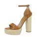 Women's Retro Braided Open-Toe High Heel Sandals With Platform And Ankle Strap - Comfortable & Stylish Summer Shoes In White, Black, Brown_voghion.com