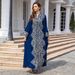 Ladies Evening Dress Women's Robe Sequin New_voghion.com