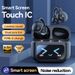 Auriculares de conducción ósea inalámbricos Bluetooth tipo clip para la oreja, buena calidad de sonido, intraauriculares con control táctil de pantalla_voghion.com