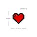 Pixel Love Cartoon Badge Brooch Red Heart Clothes Accessories Men's And Women's Backpacks Decoration Couple Brooch Tide_voghion.com