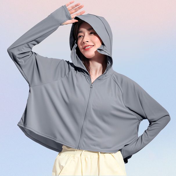 Banana Forest Summer Seaside Plus Size Women's Sun-Protective Clothing_voghion.com