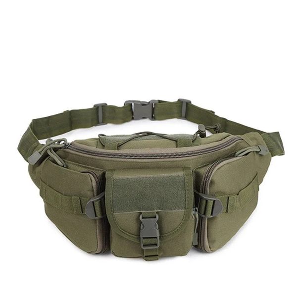 Marsupio da esterno da uomo tattico impermeabile Molle mimetico caccia escursionismo arrampicata nylon marsupio per cellulare combattimento_voghion.com