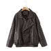 Double-Collar PU Shearling Jacket (Oversized Silhouette + Tribal Edge)_voghion.com