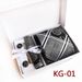 Yongfeng 2025 New Polyester Business Executive Men's 6-Piece Gift Set Tie_voghion.com