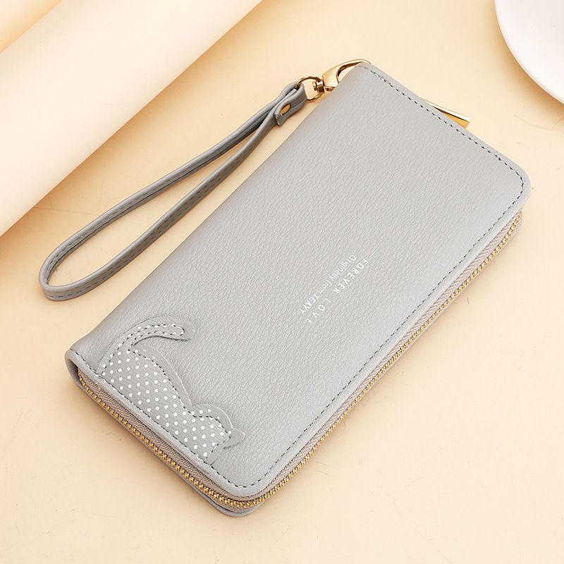 Purse Wallet Clutch Bag Women's Wallet Long Women's Wallet Fashion Zipper Large Capacity Money Clip Mobile Phone Bag_voghion.com