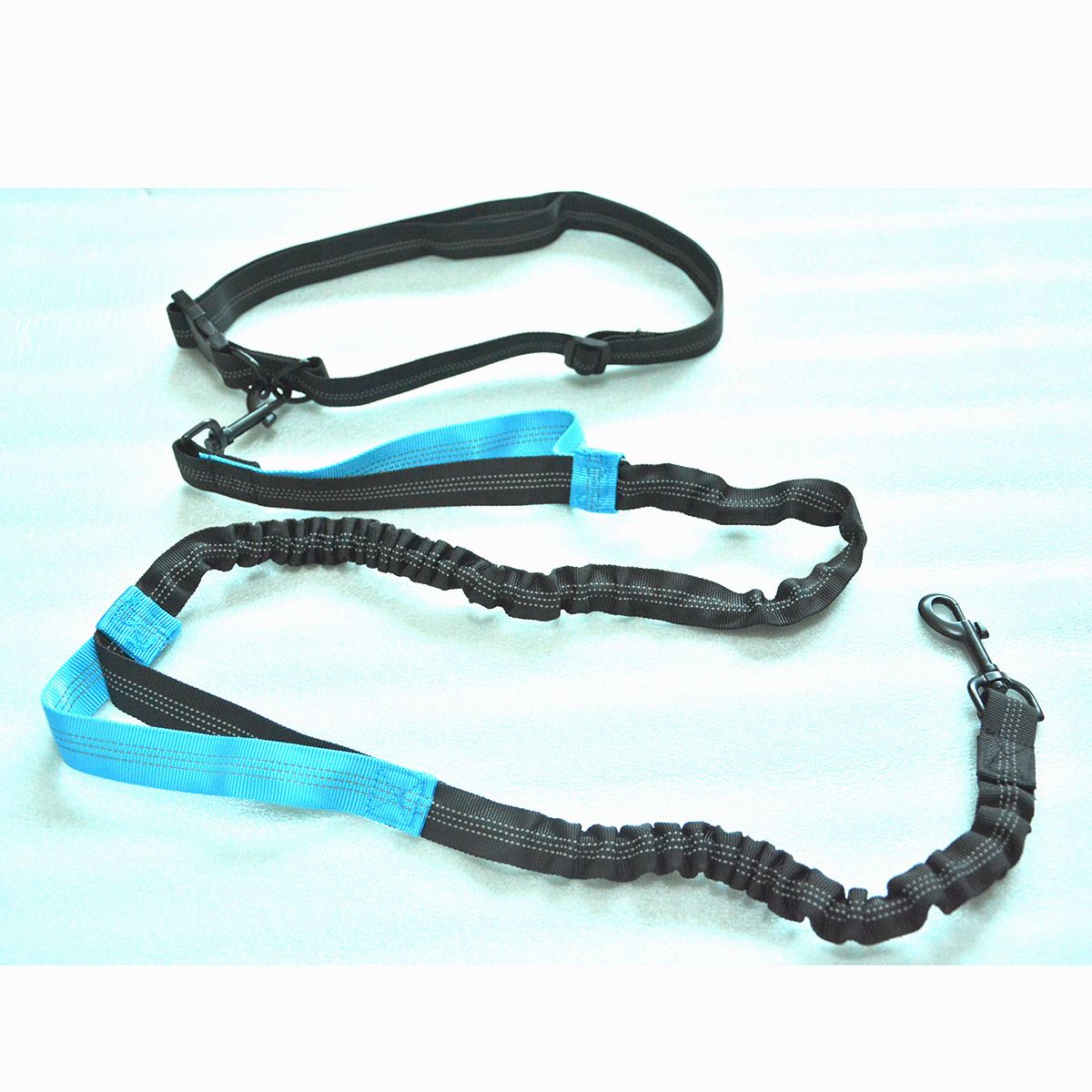 Double Elastic Reflective Running Portable Retractable Dog Chain Leash Pet Supplies_voghion.com