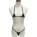 Women's Gerie Mini Swimsuit Swimwear Lady Sexy See-through Panties Three-Point Bikini Suit_voghion.com