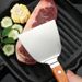 Piccolo utensile per bistecche, portatile, per pancake, barbecue, pizza, cibo da strada, teppanyaki, spatola da cucina_voghion.com