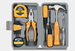 Hi-Spec Household Tool Box Set With Hex Key, Screwdriver, Pliers For Daily Home Maintenance_voghion.com