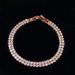 Niche Design High-End Double Row Zircon Shiny Diamond Texture For Women Light Luxury Fashion Bracelet Jewelry_voghion.com