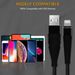 Long Braided USB Quick Charger Data Charging Cable For IPhone 14 13 12 Pro X 8 7_voghion.com