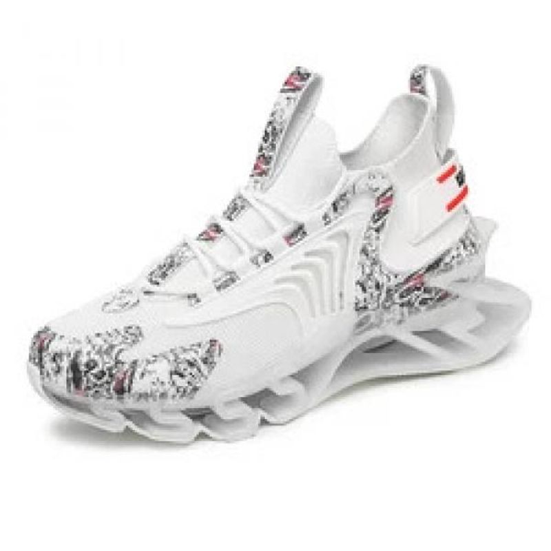 2023 Märkeslogotyp Anpassade Designer Herrskor för Homchess Sneakers Mesh Shark Blade Andningsbara Casual Löparskor för Herr Träningslöpare_voghion.com