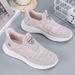 Walking Shoes For Women Arch Support Comfort Lightweight Slip On Sneakers With Memory Foam_voghion.com