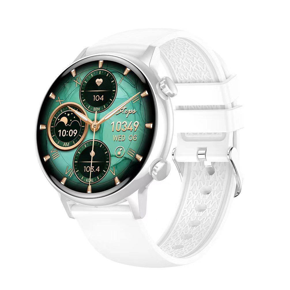 HK39 Smart Watch With AMOLED Display, Bluetooth Calling, Music Playback, Blood Pressure & Oxygen Monitor, Multi-Sport Tracking For IOS & Android_voghion.com