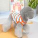 Kæledyrstøj Tøj Forår og Sommer Hunde Teddy Schnery Hundetøj Tilbehør Kæledyrstøj 22 Stribet Broderet Vest_voghion.com