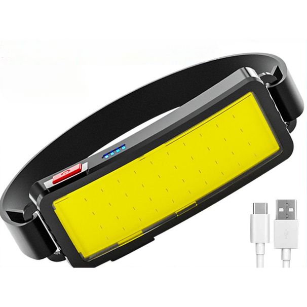 Oświetlenie na głowę, czołówka, jasne światło, do wędrówek na świeżym powietrzu_voghion.com