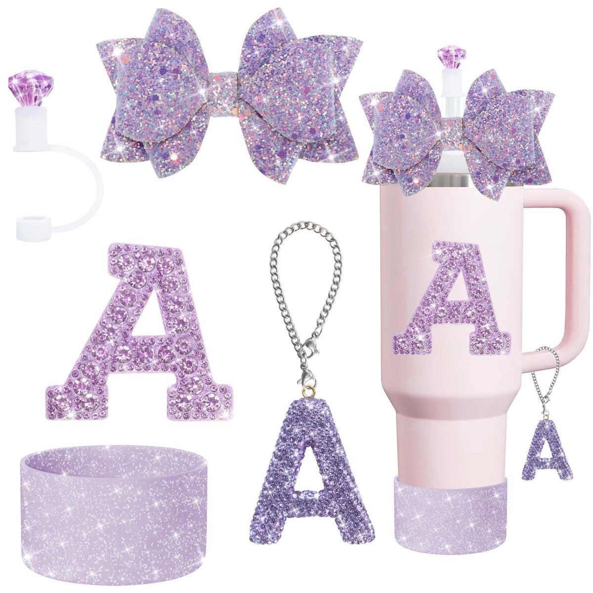 Dom Meble Kubek Diament 26 List Kubek Łańcuszek Brelok Cekin Kokarda Dekoracja Akcesoria Słomkowy Kapelusz_voghion.com