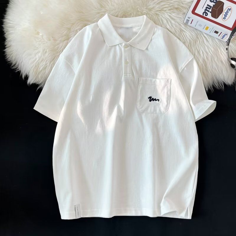 Men's Clothing Polo Shirt Short Sleeved Shirt Trendy Summer Cityboy Workwear High End Shirt_voghion.com