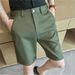 Pantaloncini casual da uomo elasticizzati - Pantaloni estivi leggeri con elastico in vita e vestibilità slim su misura (asciugatura rapida, antipiega)_voghion.com