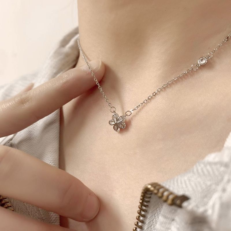 Sier VENUS Sterg Fashion Exquisite Multi-Style Ladies Necklace Clavicle O-word Chain Jew_voghion.com