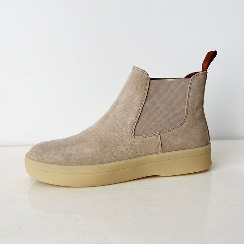 2023 Nova Primavera e Outono Shang Martin Botas Curtas Masculinas de Couro Estilo Britânico Sapatos da Moda_voghion.com