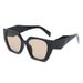Blue Plus Sonnenschutz-Sonnenbrille Trendy Personality Vollrahmen Quadratischer Rahmen Sonnenschutz Ins Style PC-Sonnenbrille_voghion.com