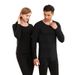 Biancheria intima e pigiami set intimo termico in pile double face levigato uomo e donna coppia stile orlo autunno e inverno fondo camicia all'ingrosso_voghion.com