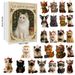 Neu eingetroffen: Der perfekte Adventskalender mit Überraschungsbox für Katzenliebhaber, Weihnachtsbaumschmuck, Acryl-Ornamente_voghion.com