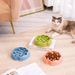 Pet Anti-Slip Anti-Tip Dog Slow Feeder Large Capacity Cat Bowl_voghion.com