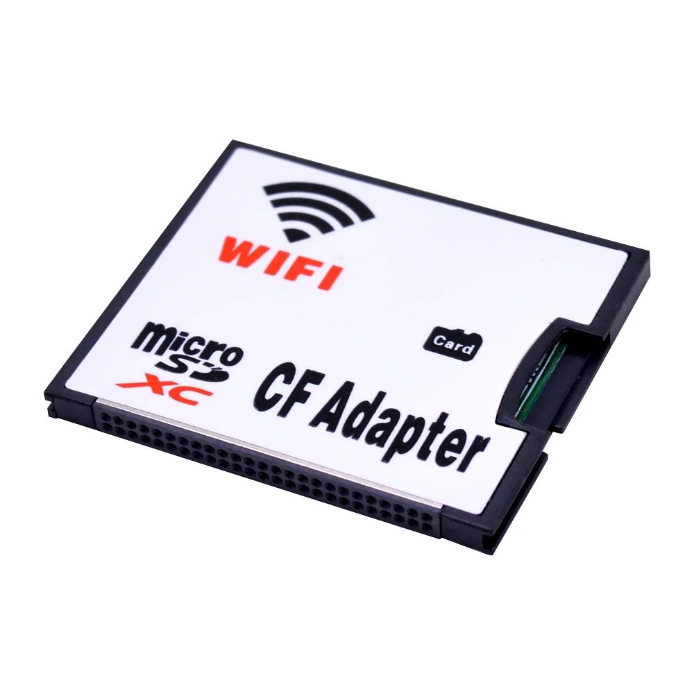 Adaptateur Wi-Fi pour carte mémoire TF, Micro SD, SDHC vers CF, kit de conversion pour appareil photo numérique_voghion.com