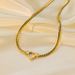 Personalized Heart For Women Trendy Fashion Titanium Steel Non-Fading Collarbone Chain New Gold-Plated Cuban Necklace_voghion.com