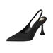 7199-20 Eleganti scarpe con tacco alto, punta chiusa, stile francese, con cinturino posteriore, per donna_voghion.com