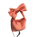 Bolsa de ombro pequena de alta qualidade com laço grande, bolsa de pulso portátil, fashion, versátil, lazer, diária, personalizada_voghion.com