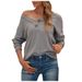 Autumn And Winter New Long Sleeve V-Neck Casual Loose Knitted Sweater Women's Clothing_voghion.com