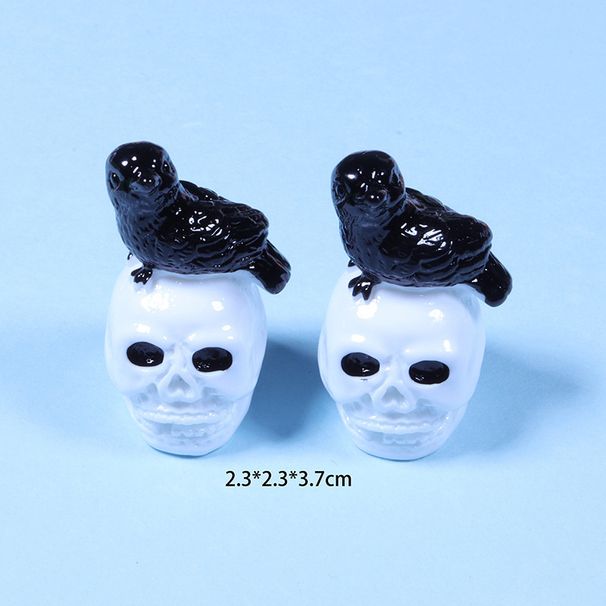 Halloween Micro Landscape Accessories Ornaments Pumpkin Atmosphere Packaging Resin Crafts Decorations_voghion.com