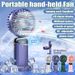 Mini ventilateur portatif pliable et rechargeable par USB_voghion.com