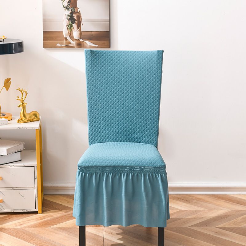 Fodera per sedia per ristorante dell'hotel elastica in un pezzo jacquard modale ispessito_voghion.com