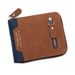 Wallet Card Cases Short Men's Wallet Document Holder Wallet Wallet Zipper Men's Wallet Retro Creative Business Wallet_voghion.com