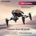 Mini drone FPV professionale con doppia telecamera 8K 5G WIFI GPS, quadricottero giocattolo con ostacolo su quattro lati_voghion.com