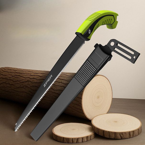 270mm Garden Pruning Saw,Durable Sharp Blade With Ergonomic Handle, Perfect For Tree Trimming And Landscaping Tasks_voghion.com
