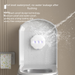 Automatic Disinfectant Smart Disinfection UV Deodorization Odor Removal Toilet Sensor Sterilization Lamp_voghion.com
