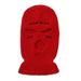 LazyZoom Autumn Winter New Three-Hole Knitted Windproof Warm Face Mask Cycling Hip-Hop Knit Pullover Hat_voghion.com